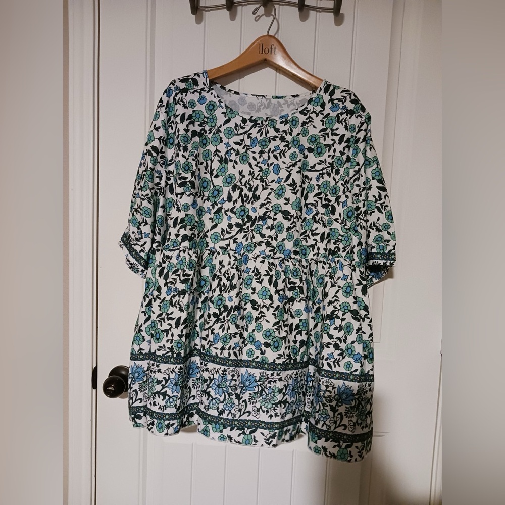 Never worn Womens babydoll top